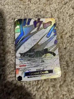Ground Death (Alternate Art) OP14-096 The Azure Sea's Seven Foil One Piece NM - Image 1
