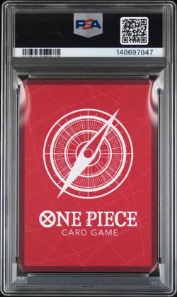2024 ONE PIECE ULTRA DECK ST13-BLACK & WHITE ALT ART #003 MONKEY D. LUFFY PSA 10 - Image 2