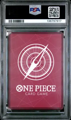 2025 ONE PIECE JPN OP11-A FIST OF DIVINE SPEED ALTERNATE ART #041 NAMI PSA 10 - Image 2