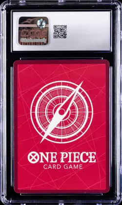 2024 ONE PIECE JAPANESE PREMIUM BOOSTER ALTERNATE ART #PRB01-001 SANJI CGC 10 - Image 2