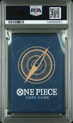 2023 ONE PIECE OP02-PARAMOUNT WAR MANGA ALTERNATE ART #013 PORTGAS D. ACE PSA 10 - Image 2