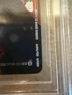 BGS 9.5 Shanks Silver OP09-004 SP Alt Art One Piece Carrying On His Will JP - Image 2