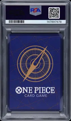 2026 ONE PIECE OP14-EB04-THE AZURE SEA'S SEVEN 3RD ANV-GOLD #051 BUGGY PSA 10 - Image 2