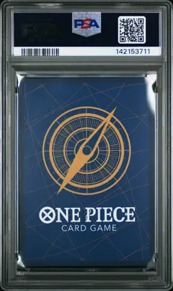 2025 ONE PIECE OP12-LEGACY OF THE MASTER SPECIAL ALTERNATE ART TASHIGI PSA 10 - Image 2