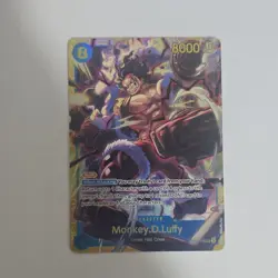 Monkey.D.Luffy OP11-118: Character 8000 Power Foil A Fist of Divine Speed One P… - Image 1
