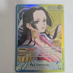 Boa Hancock OP14-041: Leader 5000 Power Holo One Piece CCG Card - Image 1