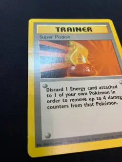 SUPER POTION - 090/102 - BASE SET - POKEMON CARD - LP - Image 2