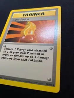 SUPER POTION - 090/102 - BASE SET - POKEMON CARD - LP - Image 3