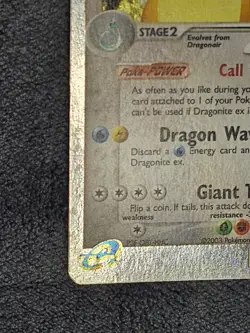 🔥 Pokemon TCG Dragonite EX 2003 Holo Card 90/97 Dragon E Reader LP/MP🔥 - Image 3