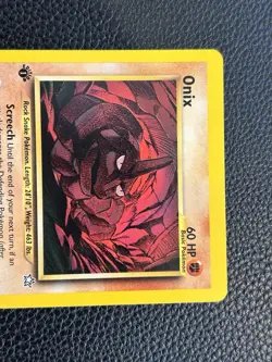 Onix 69/111 - 1st Edition Regular - Neo Genesis Pokemon Card - Image 2