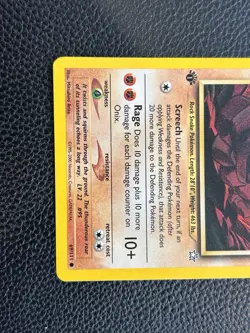 Onix 69/111 - 1st Edition Regular - Neo Genesis Pokemon Card - Image 3