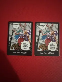 DON!! Card (Yamato) (1st Anniversary DON!! ) One Piece Promotion Cards Foil X 2 - Image 1