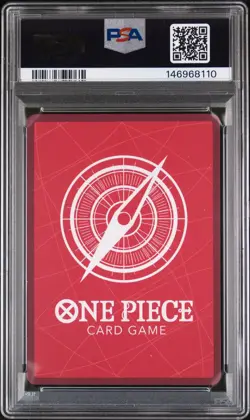 2025 ONE PIECE JAPANESE LIMITED CARD COLLECTION VOL.1 #001 MONKEY D LUFFY PSA 10 - Image 2