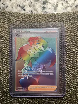 Pokemon Card Opal 197/185 Secret Rainbow Rare Vivid Voltage Near Mint - Image 1