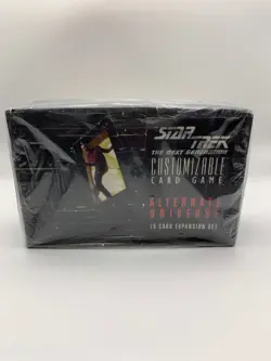 1995 Star Trek The Next Generation Customizable Card Game Alternate Universe Box - Image 1