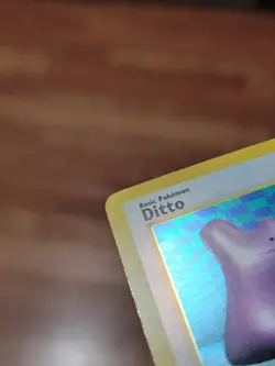 DITTO HOLO POKEMON CARD FOSSIL SET 3/62 LP! - Image 4