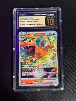 2022 Pokemon VSTAR Universe Charizard VSTAR Japanese #014 CGC Pristine 10 Card - Image 1