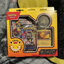 Pokemon Day 2026 TCG Special Edition Box with Pikachu Promo Card & Booster Packs - Image 1