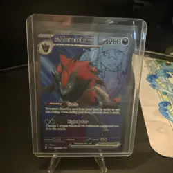 N's Zoroark ex 175/159 Sv09: Journey Together Holo Pokemon Card TCG NM UR - Image 1