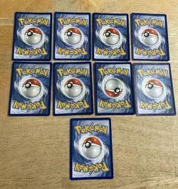 9 Pokemon TCG 2013 Holo Water And Lightning Energy Card Lot HOLO’s - Image 2