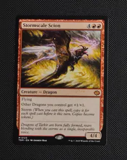 X2 Stormscale Scion Tarkir: Dragonstorm Regular MTG Card NM Condition - Image 1