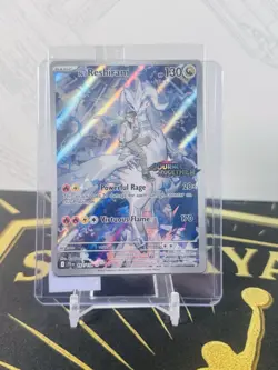 Pokemon TCG N's Reshiram Card 167/159 Stamped Illustration Rare Promo (E) - Image 1
