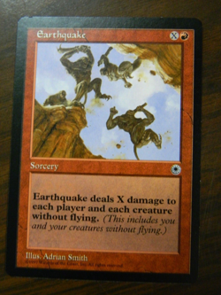MTG Portal Earthquake Excellent - NM Condition - Image 1