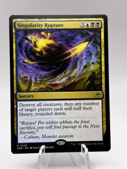 Singularity Rupture 0228 Edge of Eternities EOE MTG NM - Image 1