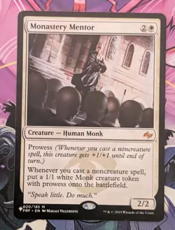 MTG (the LIST) MONASTERY MENTOR NM - Image 1