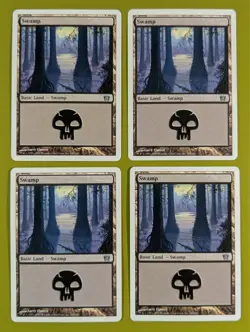 Swamp (342) x4 Eighth Edition 8th 4x Magic the Gathering MTG - Image 1