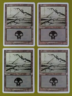 Swamp (340) x4 Classic Sixth Edition 6th 4x Magic the Gathering MTG - Image 1