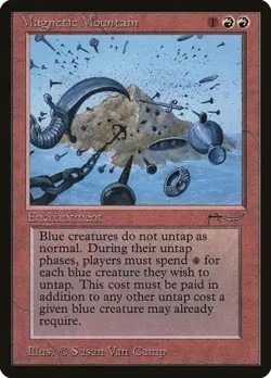 Magnetic Mountain Arabian Nights HP MTG - Image 1