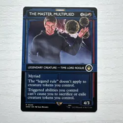 MTG Universes Beyond: Doctor Who The Master, Multiplied Showcase 0545 NM Rare - Image 1