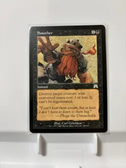 Magic The Gathering: Onslaught – Smother - 170 – Commander - Image 1