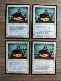 Leeches Homelands Regular MTG Lot of (4) Z - Image 1