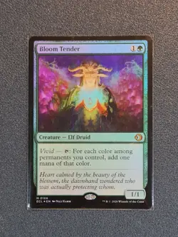 MTG Bloom Tender - Foil - Lorwyn Eclipsed - ECL - Near Mint+ - Image 1