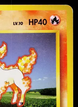 PONYTA No.077 BASE SET JAPANESE POKEMON TCG - Image 3