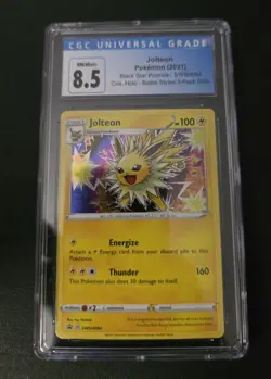 CGC 8.5 NM/Mint+ Pokemon Jolteon Cosmo Holo Black Star Promo - Image 1