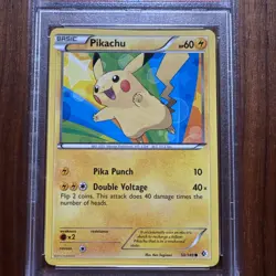 2012 Pokemon B&W Boundaries Crossed Pikachu #50/149 PSA 6 - Image 2