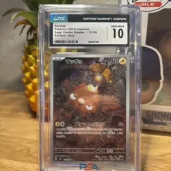 Stunfisk Pokemon TCG Super Electric Breaker 113/106 CGC 10 (Equivalent to PSA) - Image 1