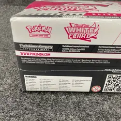 Pokemon TCG Scarlet & Violet White Flare Elite Trainer Box, Sealed Box is Worn - Image 3