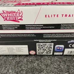 Pokemon TCG Scarlet & Violet White Flare Elite Trainer Box, Sealed Box is Worn - Image 4