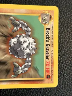 Brock's Graveler - 1st Edition - 40/132 Gym Heroes - Pokemon TCG - 2000 - Image 2