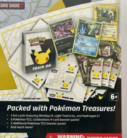 Pokemon TCG Celebrations 25th Anniversary Collector Chest Lunch Box Sealed NEW - Image 2
