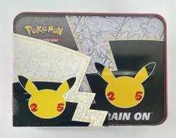 Pokemon TCG Celebrations 25th Anniversary Collector Chest Lunch Box Sealed NEW - Image 3