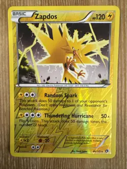 Zapdos - 46/113 - Holo Rare - Reverse Holo LP TCG Pokemon - Image 1