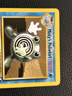 Pokemon 1st Edition Gym Heroes Misty's Poliwhirl 53/132 NS1 - Image 2