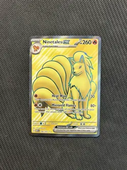 Pokemon TCG Ninetales ex 186/165! NM Condition! See Description! - Image 1