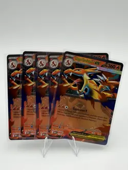 Pokemon Mega Charizard Y EX Mega Evolution 030 Black Star Promo - NM/Mint - Image 3
