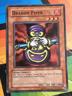Yu-Gi-Oh! -Dragon Piper - Metal Raiders MRD-067 Unlimited LP - Image 1